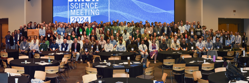 Panoramic shot of CIROH members attending the Annual Science Meeting