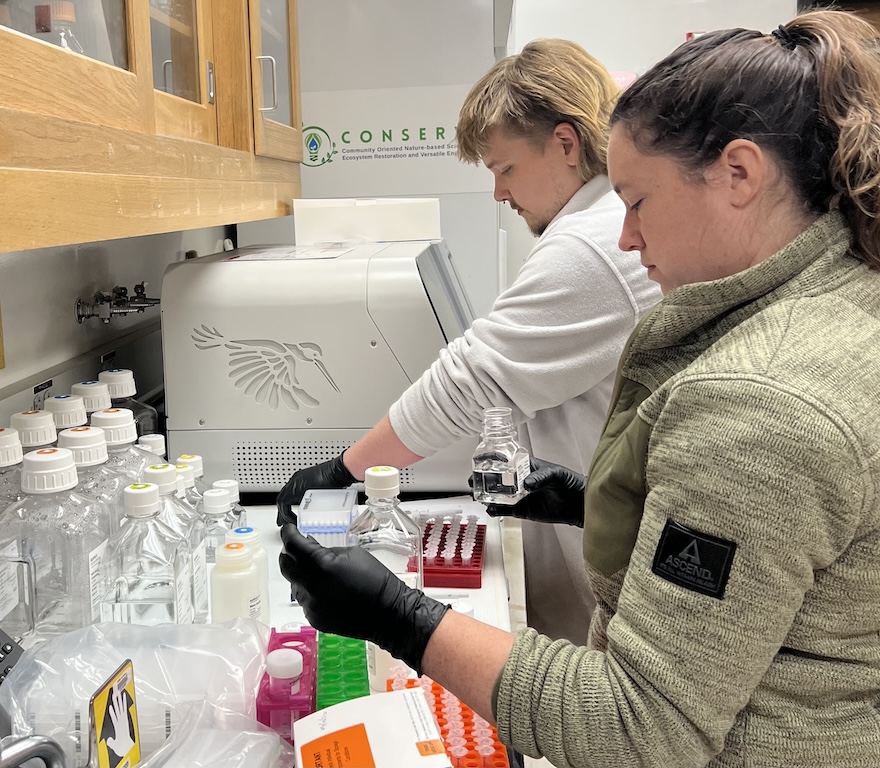 KingFisher equipment in lab